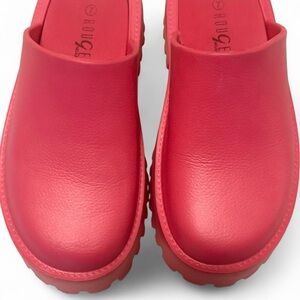 Pink Platform Clogs
